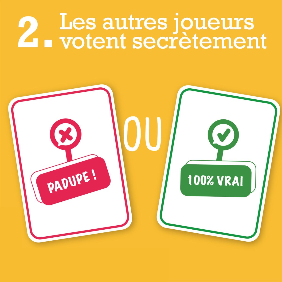 Tout le monde met son vote face cachée 😎