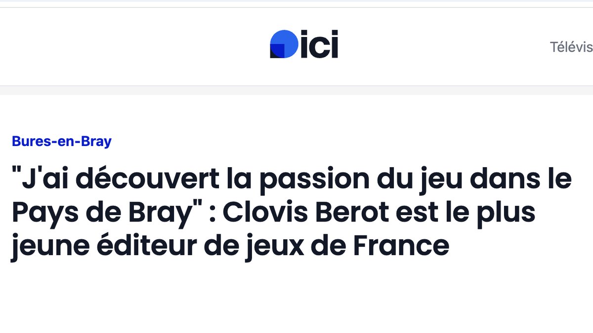 « J'ai découvert la passion du jeu dans le Pays de Bray » : Clovis Berot est le plus jeune éditeur de jeux de France